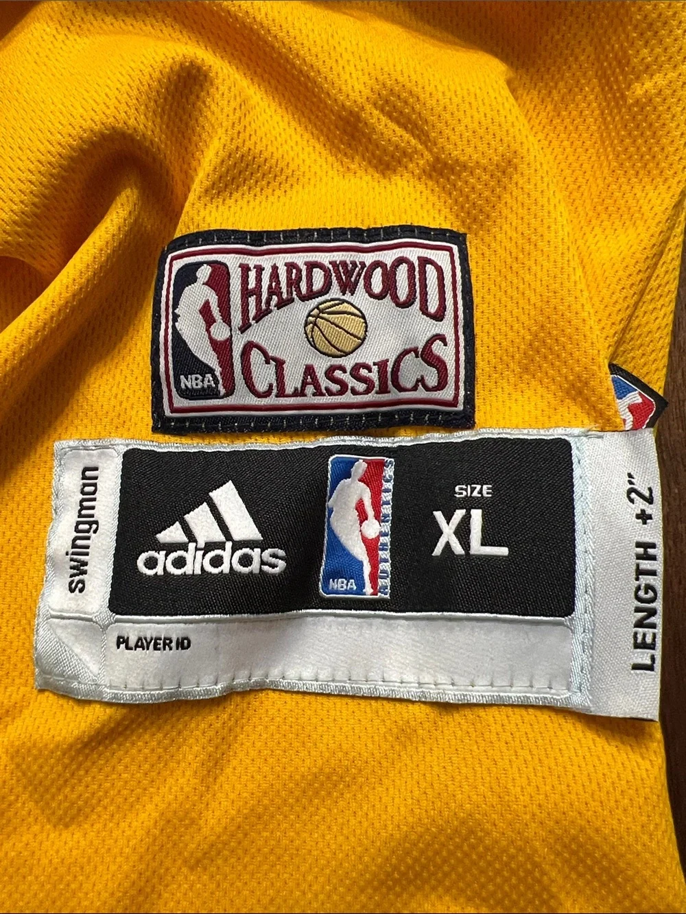 Golden State Warriors Stephen Curry #30 Adidas NBA Jersey Yellow XL